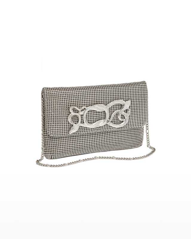 Serpents Chain-Mail Clutch Bag